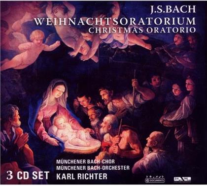 Richter & Johann Sebastian Bach (1685-1750) - Weihnachts-Oratorium Bw (3 CDs)