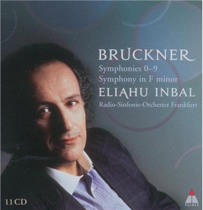 Inbal Eliahu / Rsof & Anton Bruckner (1824-1896) - Symphonies 0-9/Symphony In F (11 CD)