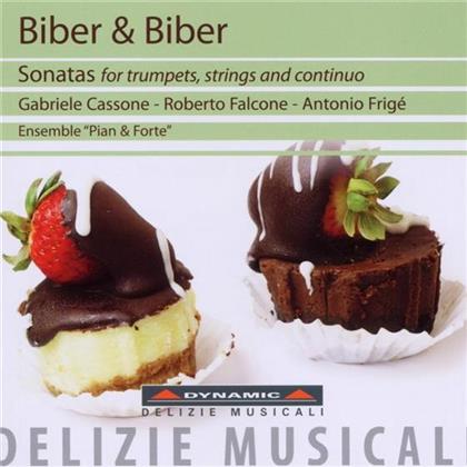 Gabriele Cassone & Biber Heinrich Ignaz / Biber Carl Heinr. - Trompeten-Sonaten