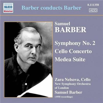 Samuel Barber (1910-1981) & Samuel Barber (1910-1981) - Sinf.2/Cellokonz/Medea
