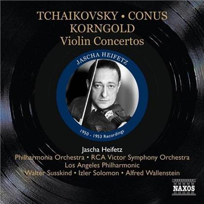 Jascha Heifetz & Tschaikowsky / Korngold - Violin Konzerte