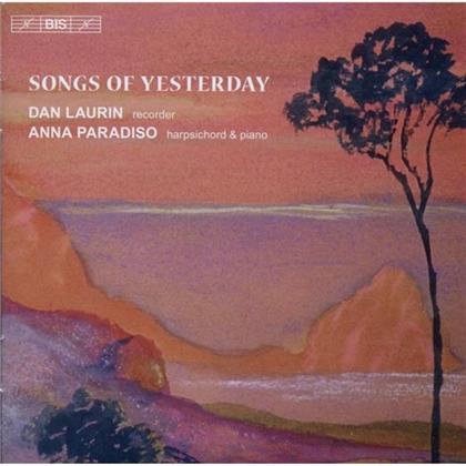 Dan Laurin & Bowen / Rubbra / Scott - Songs Of Yesterday-Blockflöte