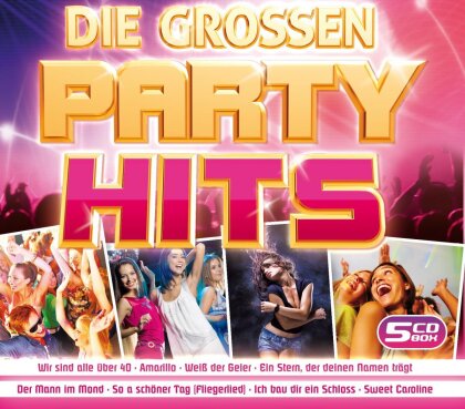 Die Grossen Partyhits - Various - Euro Trend (5 CDs)