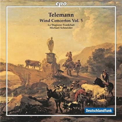 La Stagione Frankfurt, Camerat & Georg Philipp Telemann (1681-1767) - (Wind Concertos Vol 5) Xxxxxxx