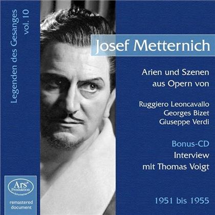 Josef Metternich & Leoncavallo - Bizet - Verdi - Legenden Des Gesangs Vol. 10 (2 CD)