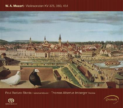 Irnberger Thomas Albertus / Badura-Skoda & Wolfgang Amadeus Mozart (1756-1791) - Violinsonaten Kv 376, 380, 454 (SACD)