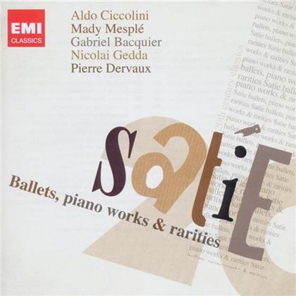 --- & Erik Satie (1866-1925) - Parade / Relache & Klavierwerke (2 CD)