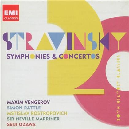--- & Igor Strawinsky (1882-1971) - Sinfonien & Konzerte (2 CDs)