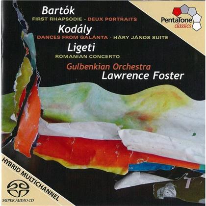 Foster Lawrence / Orquestra Gulbenkian & Zoltán Kodály (1882-1967) - Dances Aus Galanta, Hary Janos Suite