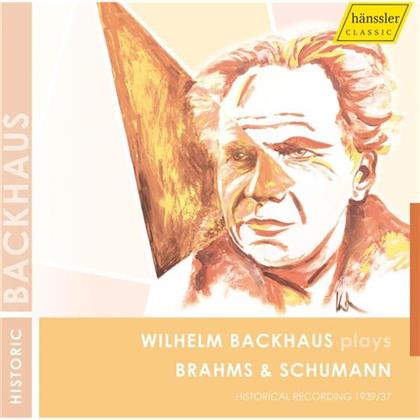 Backhaus Wilhelm / Sächsische Staatskap. & Brahms/Schumann - Wilhelm Backhaus Spielt Brahms