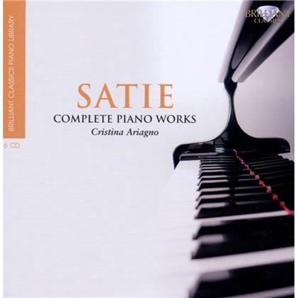 Cristina Ariagno & Erik Satie (1866-1925) - Complete Piano Works (6 CDs)