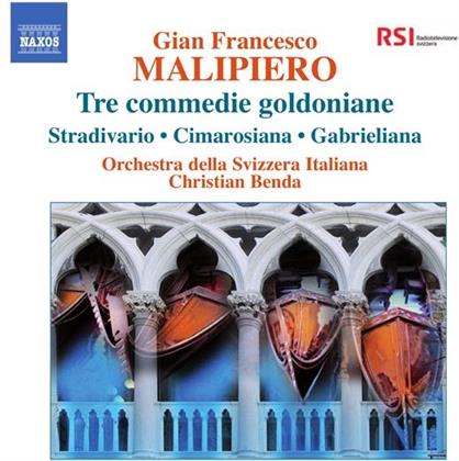 Benda Christian / Osi & Gian Francesco Malipiero (1882-1973) - Commedie Goldoniae