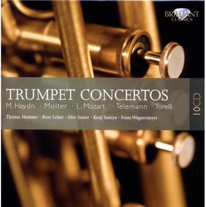 --- & Telemann/ Molter / Torelli - Trumpet Concertos (10 CDs)