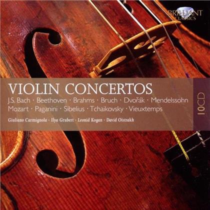 --- & Beethoven / Brahms / Bruch - Violin Concertos (10 CDs)