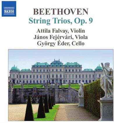 Falvay / Fejervari / Eder & Ludwig van Beethoven (1770-1827) - Streichtrios Op.9 - 1-3