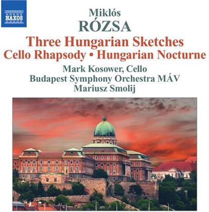 Smolij Mariusz / Kosower Mark & Miklós Rózsa (1907-1995) - Cello-Rhapsodie / Ungarische Skizzen