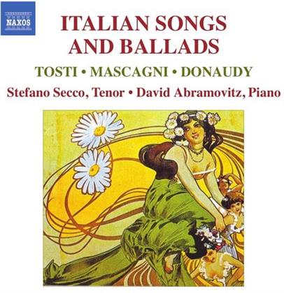 Secco Stefano / Abramovitz David & Tosti / Mascagni / Donaudy - Lieder