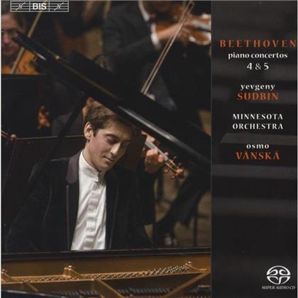 Sudbin Yevgeny / Vänskä / Minnesota Orch & Ludwig van Beethoven (1770-1827) - Klavierkonzerte 4&5 (SACD)
