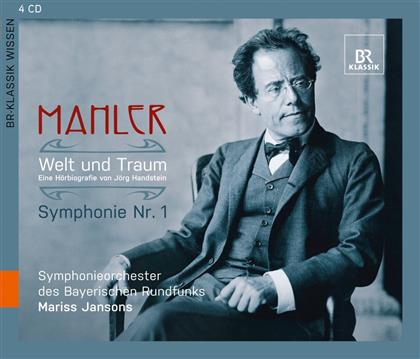 Jansons Mariss / So Bayerischer Rundfunk & Gustav Mahler (1860-1911) - Sinfonie Nr. 1 / Hörbiografie (4 CDs)