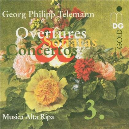 Musica Alta Ripa & Georg Philipp Telemann (1681-1767) - Concertos & Chamber Music Vol. 3