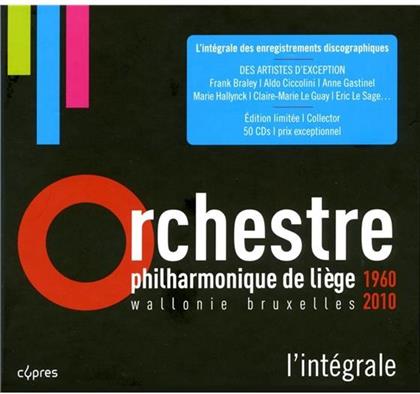 Orchestre Philharmonique Royal de Liège & --- - Wallonie Bruxelles 1960-2010 50 Ans (50 CDs)