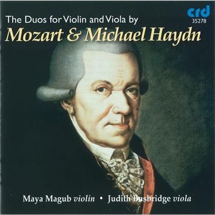 Magub Maya / Busbridge Judith & Mozart Wolfgang Amadeus / Haydn Michael - Duos For Violin And Viola (2 CDs)