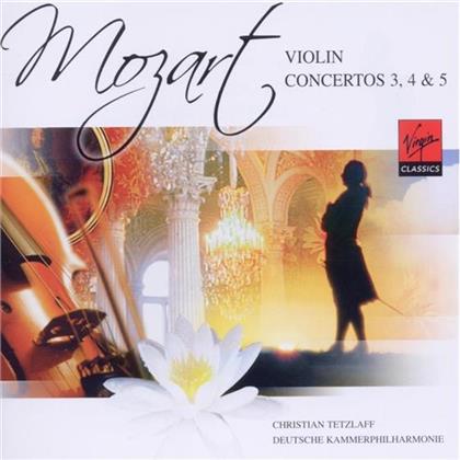 Tetzlaff Christian / Deutsche Kammerph. & Wolfgang Amadeus Mozart (1756-1791) - Violinkonzerte 3-5