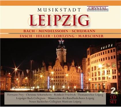 --- & Bach / Mendelssohn / Schumann / Uv - Musikstadt Leipzig (2 CDs)