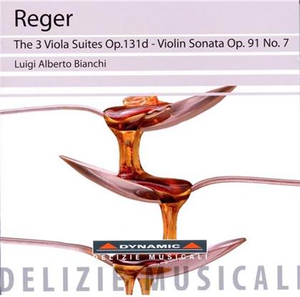 Luigi Albert Bianchi & Max Reger (1873-1916) - Viola-Suiten / Violinsonate