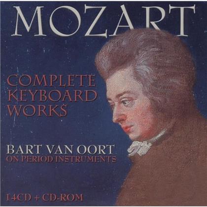 Bart van Oort & Wolfgang Amadeus Mozart (1756-1791) - Sämtliche Klavierwerke (14 CDs)