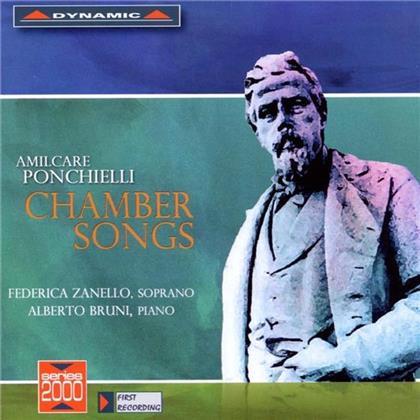 Zanello Federica / Bruni Alberto & Amilcare Ponchielli (1834-1886) - Chamber Songs