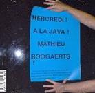 Mathieu Boogaerts - En Concert ! A La Java