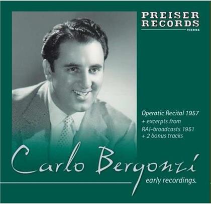 Carlo Bergonzi - Early Recordings