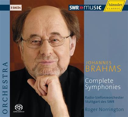 Norrington Roger / Rso Stuttgart & Johannes Brahms (1833-1897) - Complete Symphonies (3 SACDs)