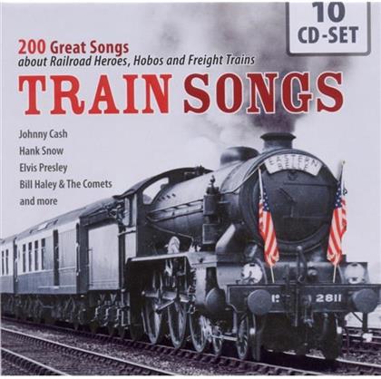 Train Songs Box - 200 Great Songs About Railroads (10 CDs)