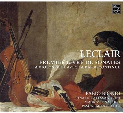 Biondi Fabio / Alessandrini Rinaldo & Jean-Marie Leclair (1697-1764) - Premier Livre De Sonates A Violon Seul