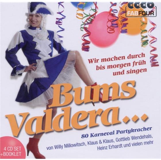 80 Karneval Partykracher 4 CD