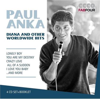 Paul Anka - Diana & Other Worldwide Hits (4 CDs)
