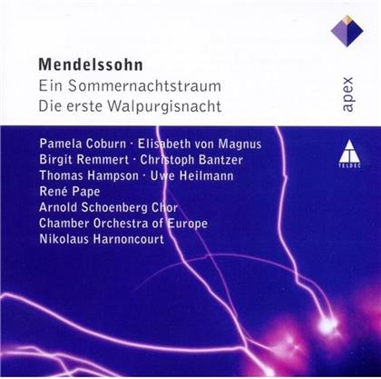 Harnoncourt Nikolaus / Coe /Schönberg Ch & Felix Mendelssohn-Bartholdy (1809-1847) - Ein Sommernachtstraum / Die Erst