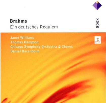 Barenboim / Williams / Hampson & Johannes Brahms (1833-1897) - Ein Deutsches Requiem