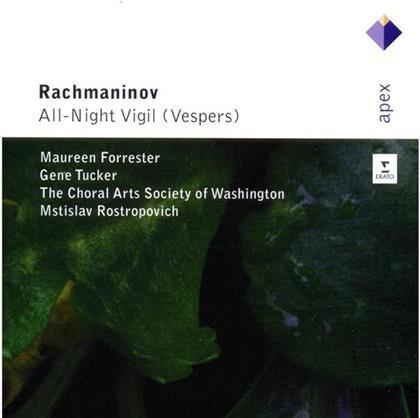 Rostropovitsch / Forrester / Tucker / & Sergej Rachmaninoff (1873-1943) - Vespers Op.37