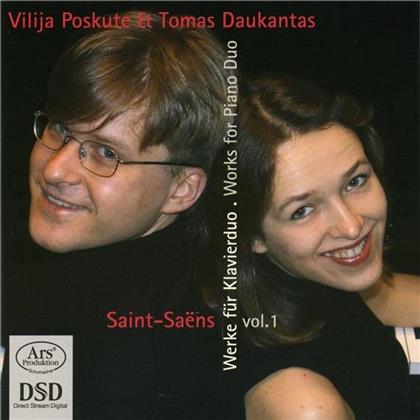 Poskute Vilija & Daukan Thomas & Camille Saint-Saëns (1835-1921) - Saint-Saens Vol.1 (SACD)