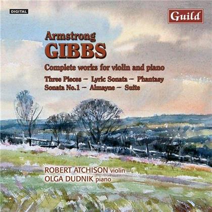Atchison Robert / Dudnik Olga & Armstrong Gibbs - Complete Work For Violin And Piano (Version Remasterisée)