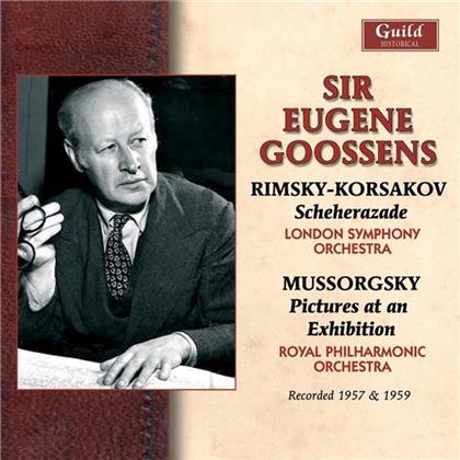 Sir Eugene Goossens & Rimsky-Korssakoff / Mussorgsky - Scheherazade / Pictures At An Exhibition