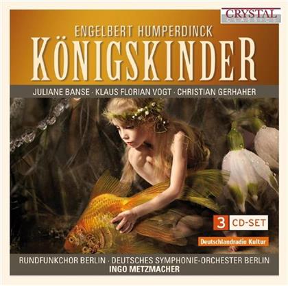Metzmacher Ingo / Banse / Vogt / Gerhaer & Engelbert Humperdnick - Königskinder (3 CDs)