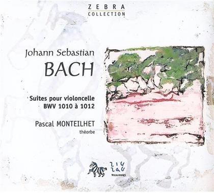 Montheilet Pascal, Theorbe & Johann Sebastian Bach (1685-1750) - Suite Fuer Cello Bwv101031012, Bearbeit.