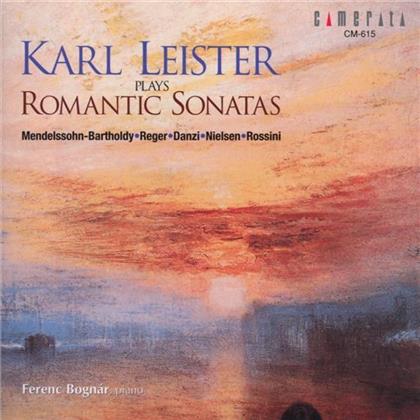 Leister Karl / Bognar Ferenc & Mendelssohn/Reger/Danzi/Nielsen/Rossini - Romantic Sonatas