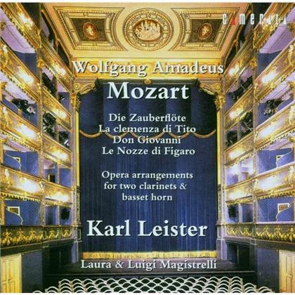 Leister Karl / Magistrelli Luigi + Laura & Wolfgang Amadeus Mozart (1756-1791) - Opera Arrangements