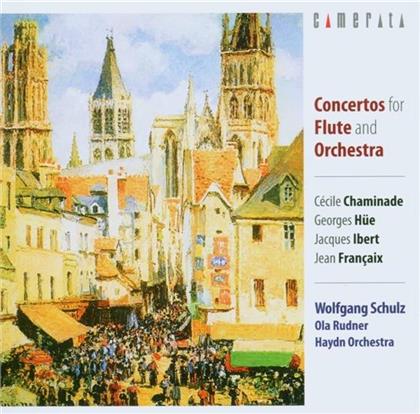 Schulz / Haydn Orchester Bozen / & Chaminade / Hüe / Ibert U.A. - Flute Concertos