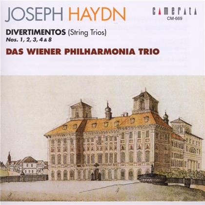 Wiener Philharmonia Trio & Joseph Haydn (1732-1809) - Divertimenti Nos.1, 3 & 8